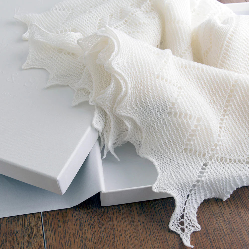 Pure Wool Christening Shawl