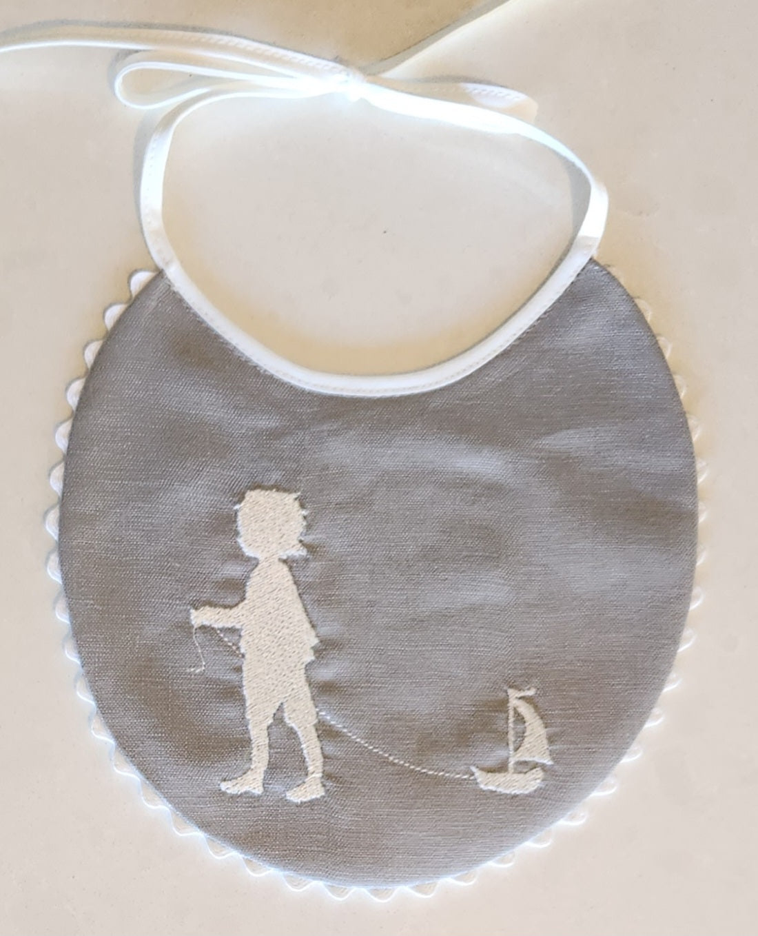 Embroidered Baby Bib