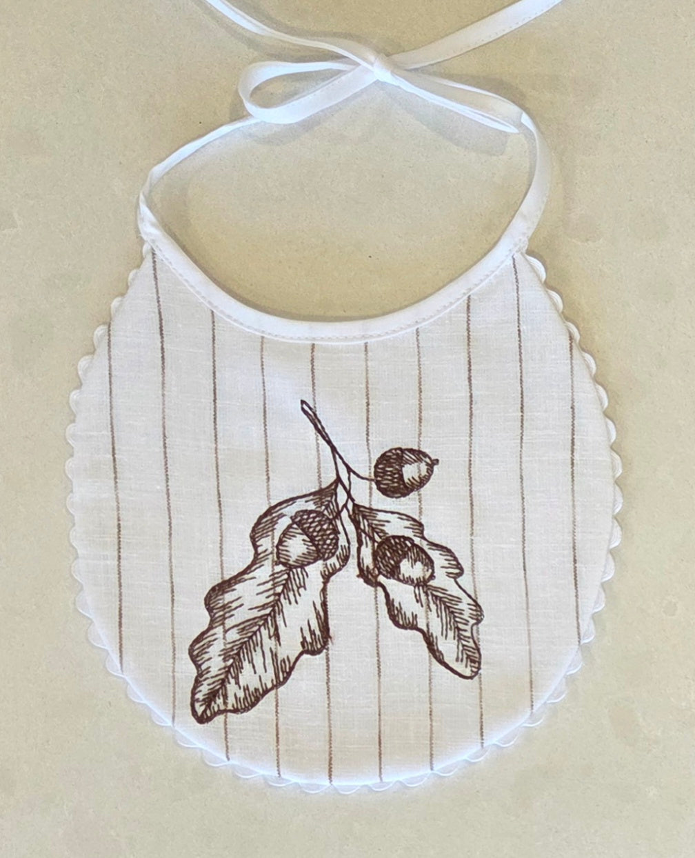 Embroidered Baby Bib