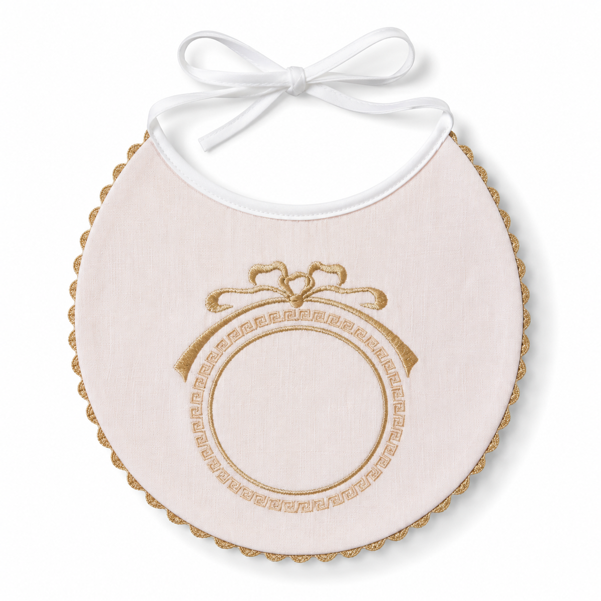 Embroidered Baby Bib