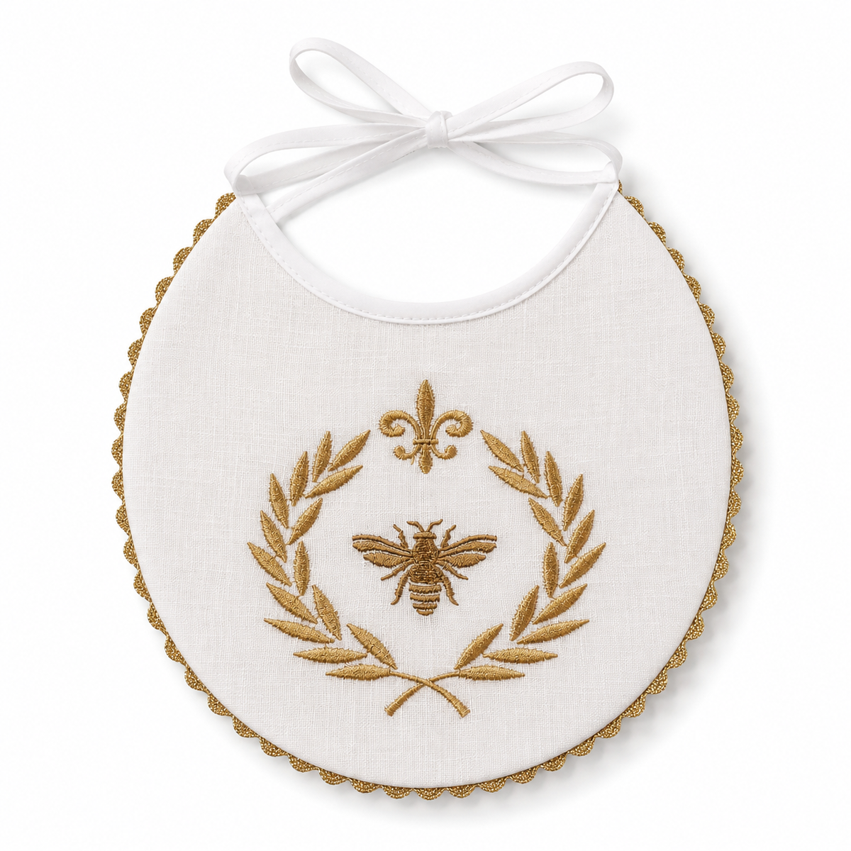 Embroidered Baby Bib