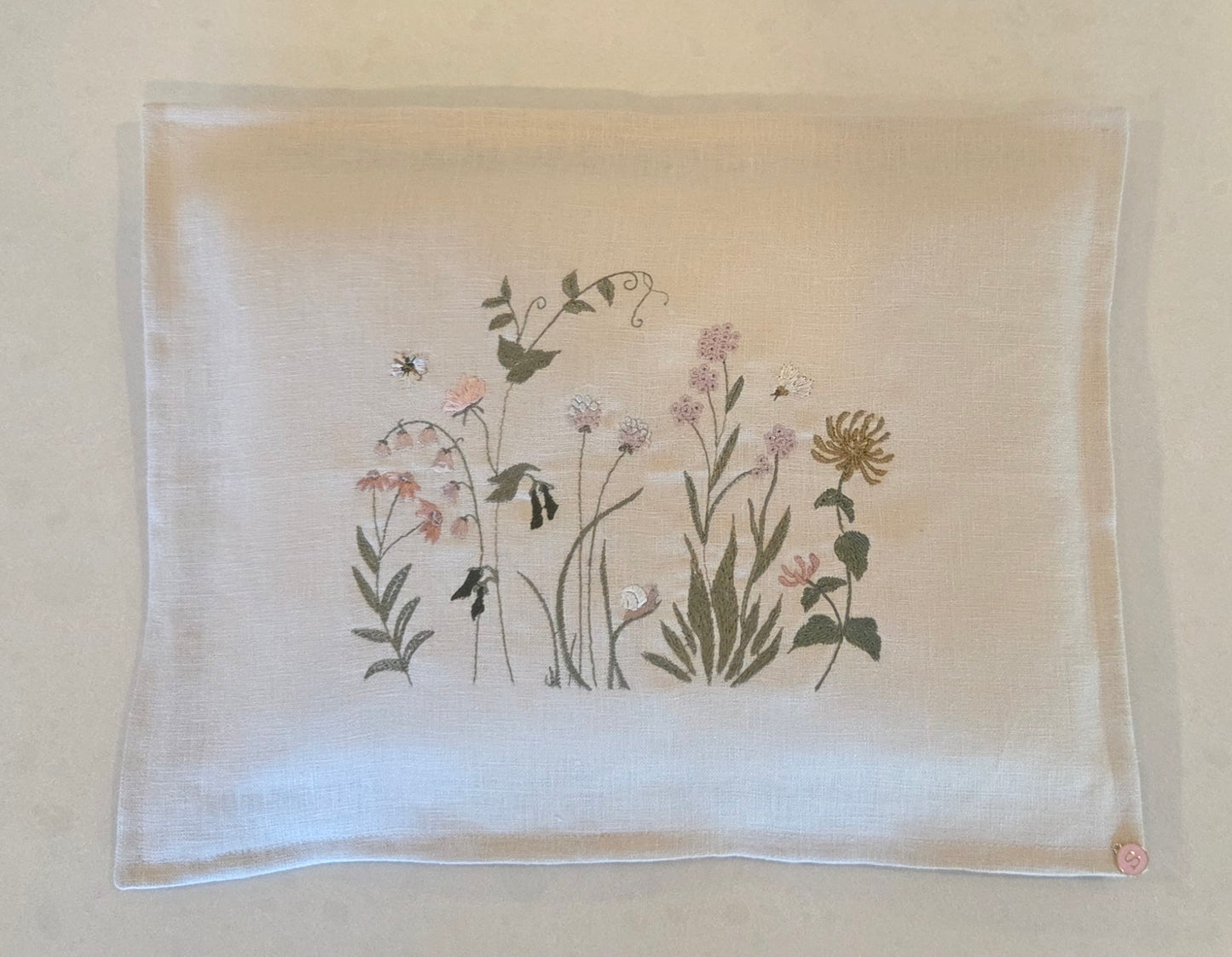 'My Cottage Garden' 2pc Bassinet/Pram Sheet Set