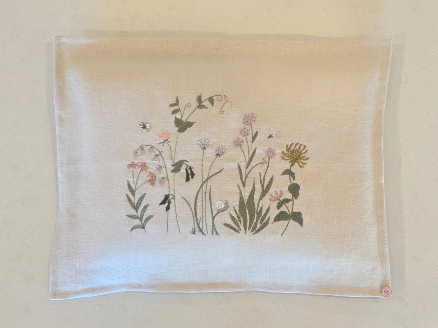 'My Cottage Garden' 2pc Bassinet/Pram Sheet Set