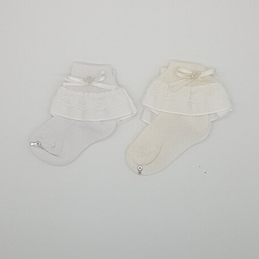 Sofia Lacy Ankle Socks