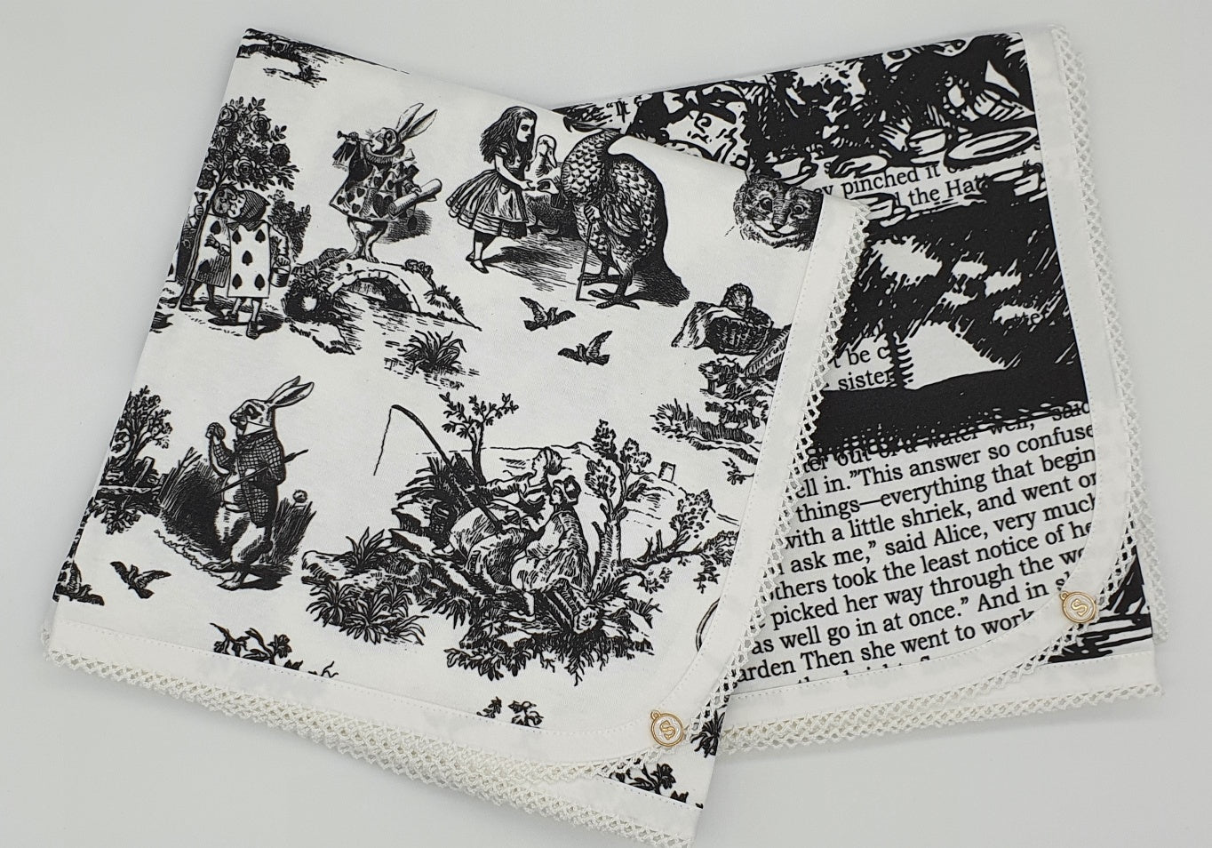 'Mad Hatters Tea Party' Organic Cotton Baby Wrap
