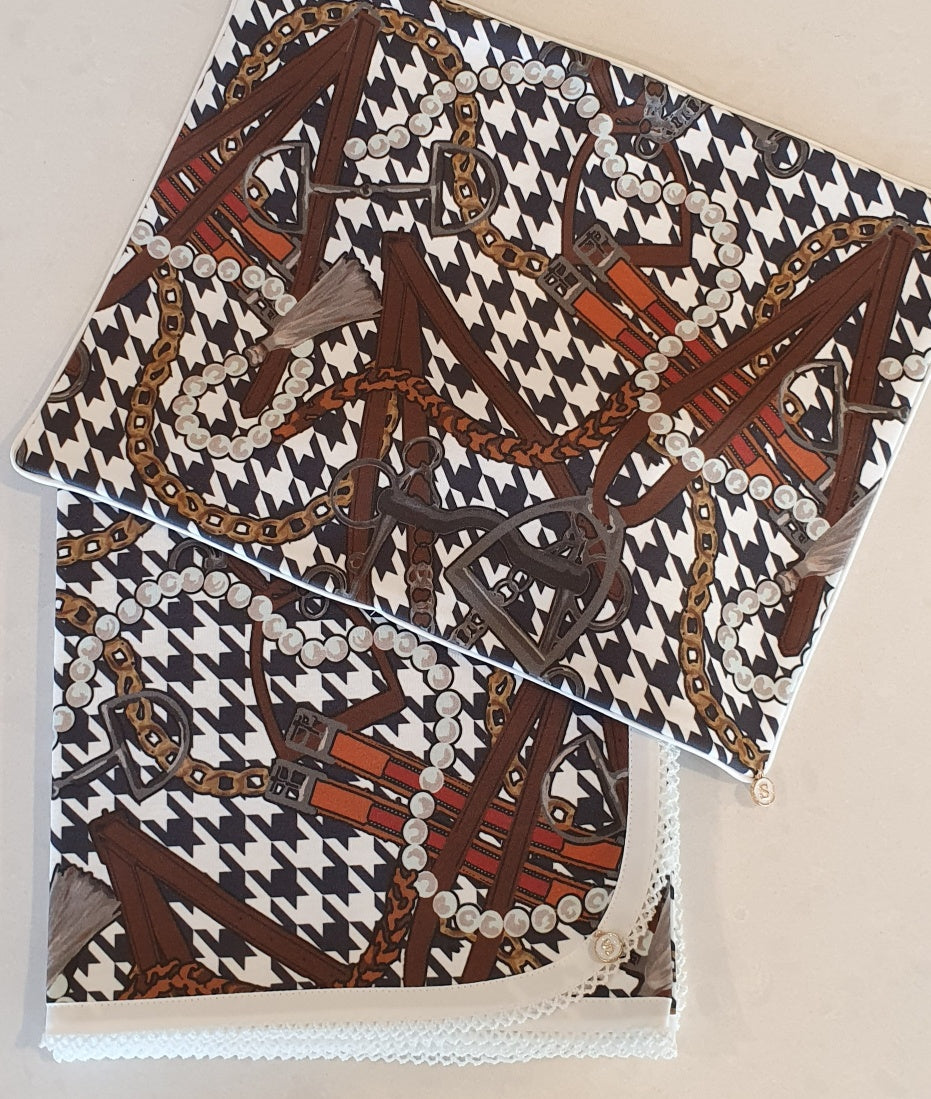 'Chained in Love' Organic Cotton Pillowcase ** CLEARANCE **