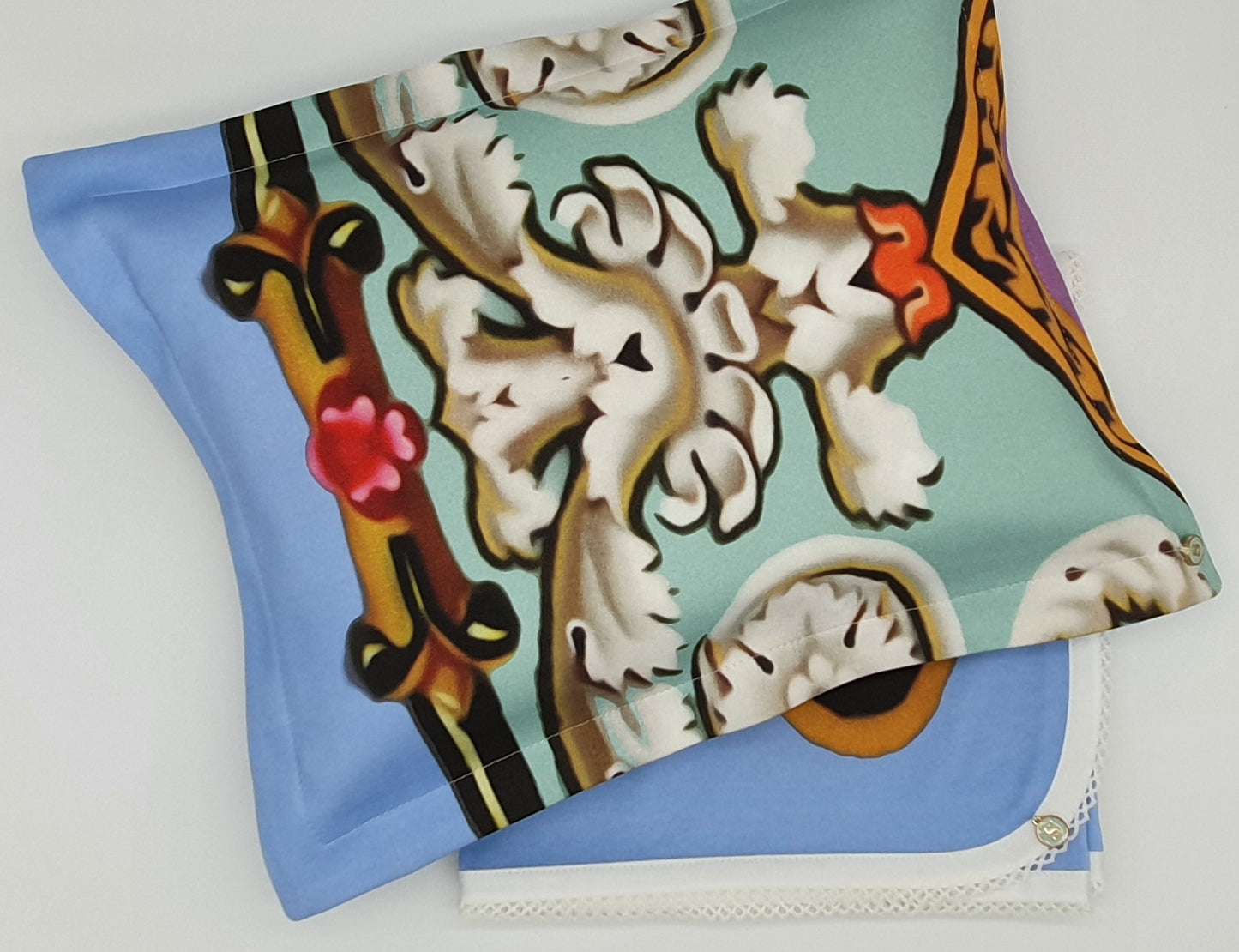 'Floral Fantasy' Organic Cotton Baby Wrap