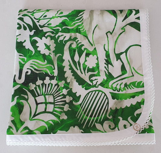 'Green Malachite' Organic Cotton Baby Wrap