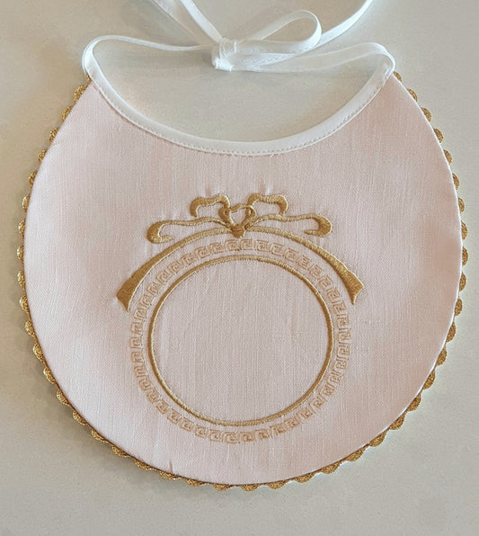 Embroidered Baby Bib