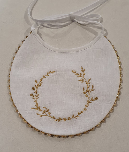 Embroidered Baby Bib