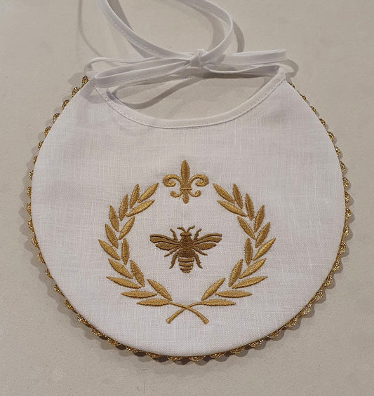 Embroidered Baby Bib