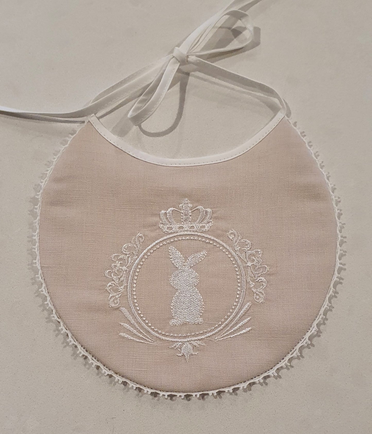 Embroidered Baby Bib