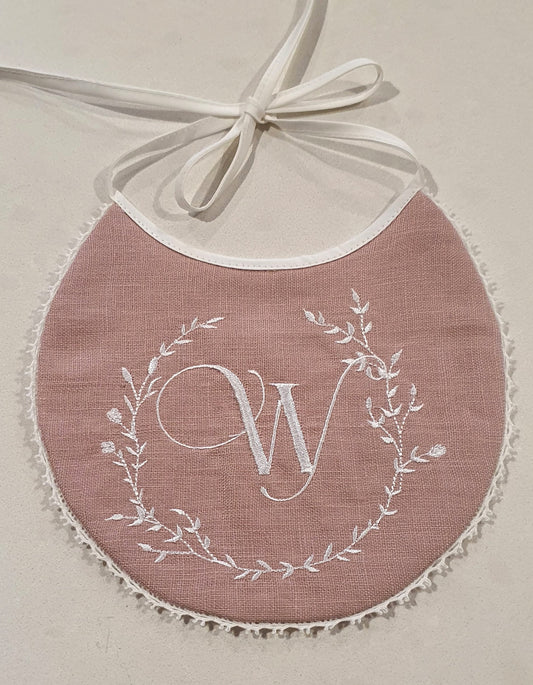 Embroidered Baby Bib