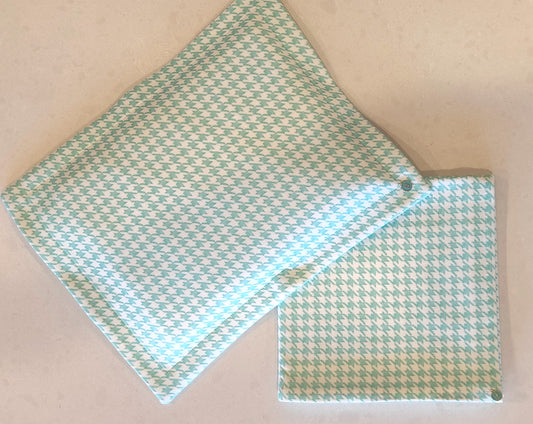 'Mint Julep' Organic Cotton Baby Wrap & Pillowcase