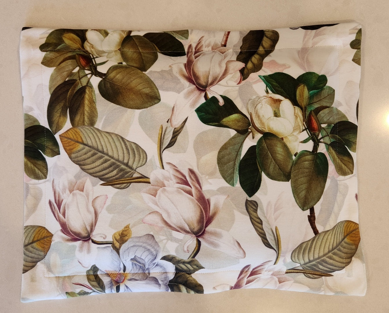 'Magnificent Magnolias' Organic Cotton Baby Wrap & Pillowcase Set