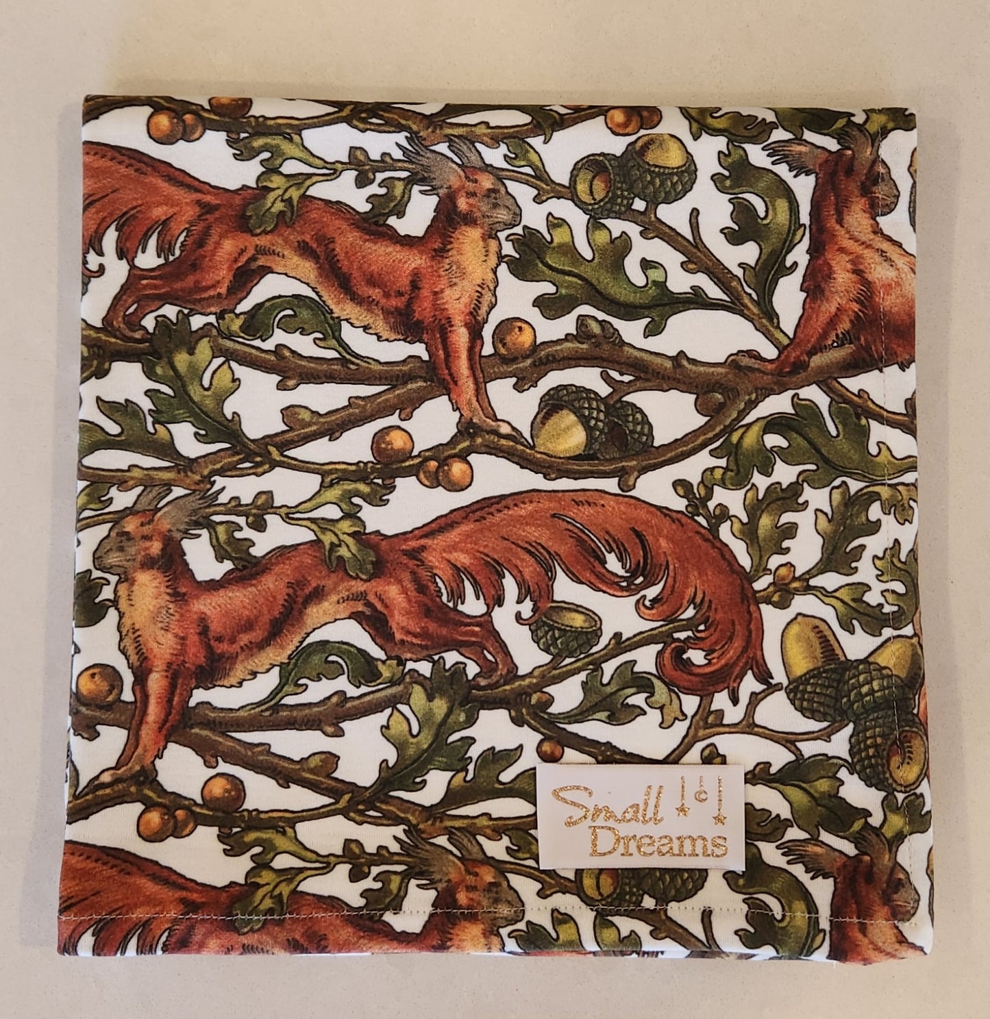 'Forest Frenzy' Organic Cotton Baby Wrap & Pillowcase Set