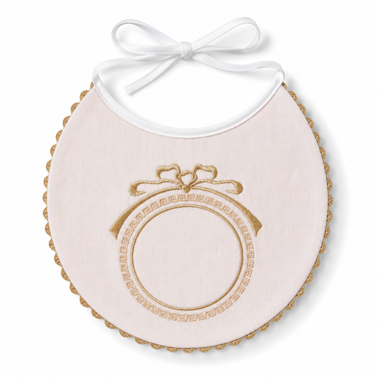 Embroidered Baby Bib