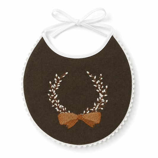 Embroidered Baby Bib