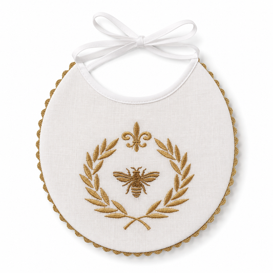 Embroidered Baby Bib
