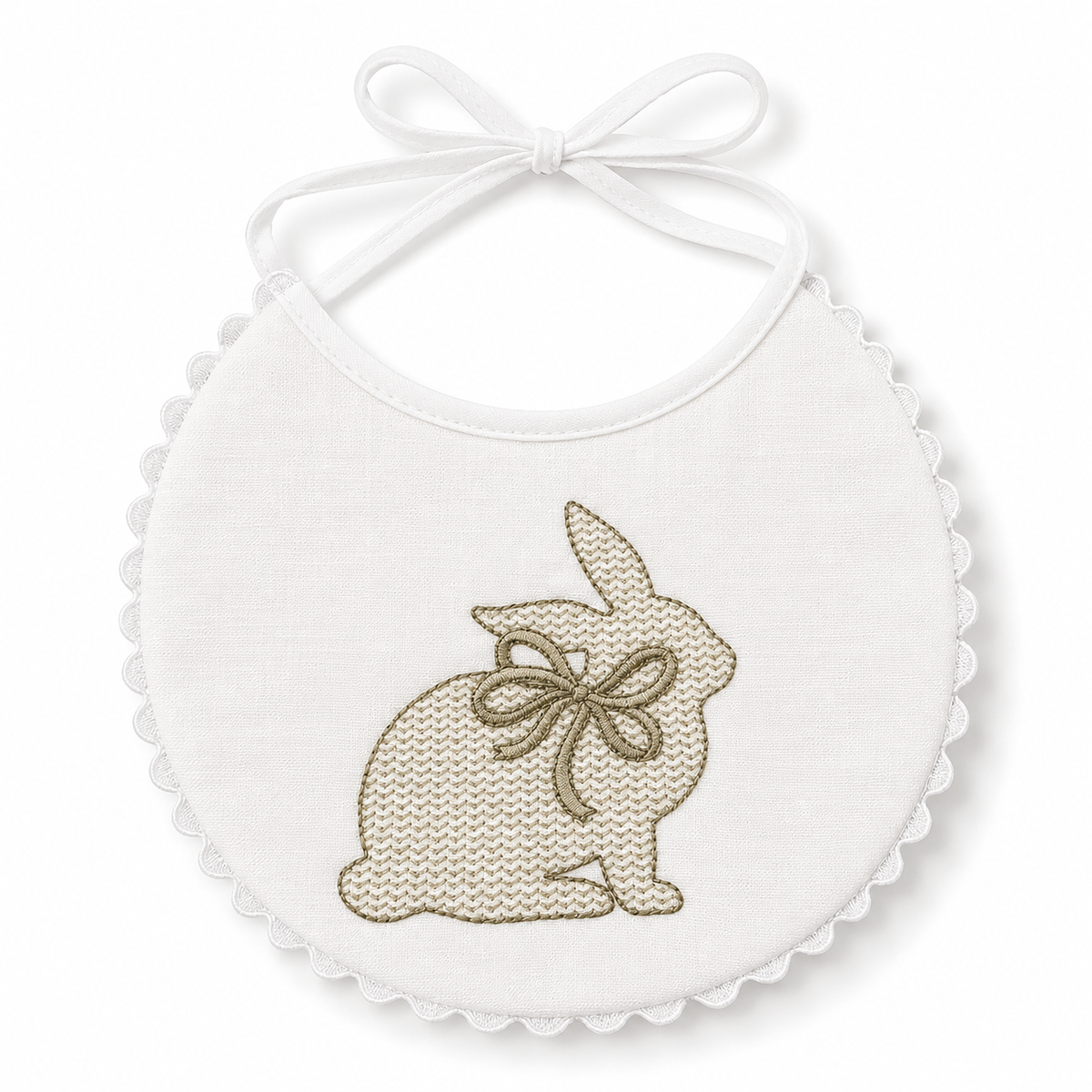 Embroidered Baby Bib