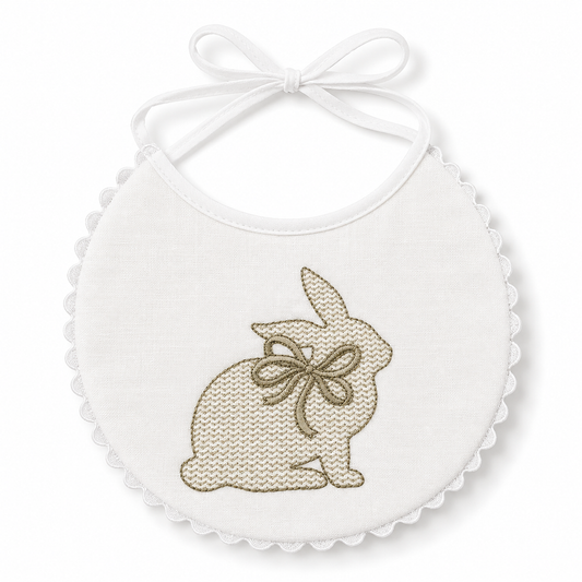 Embroidered Baby Bib