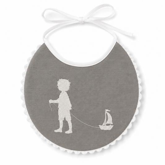 Embroidered Baby Bib