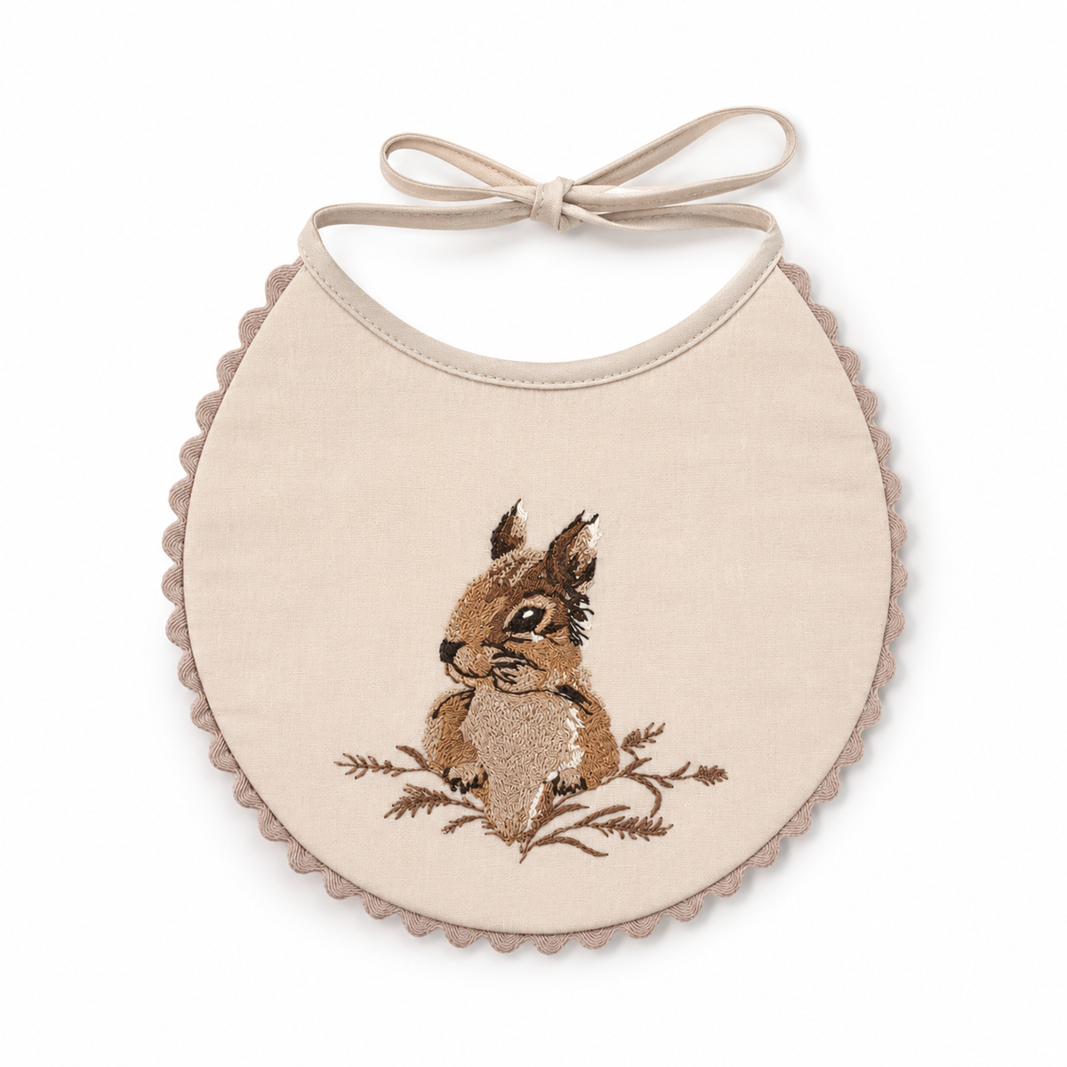 Embroidered Baby Bib