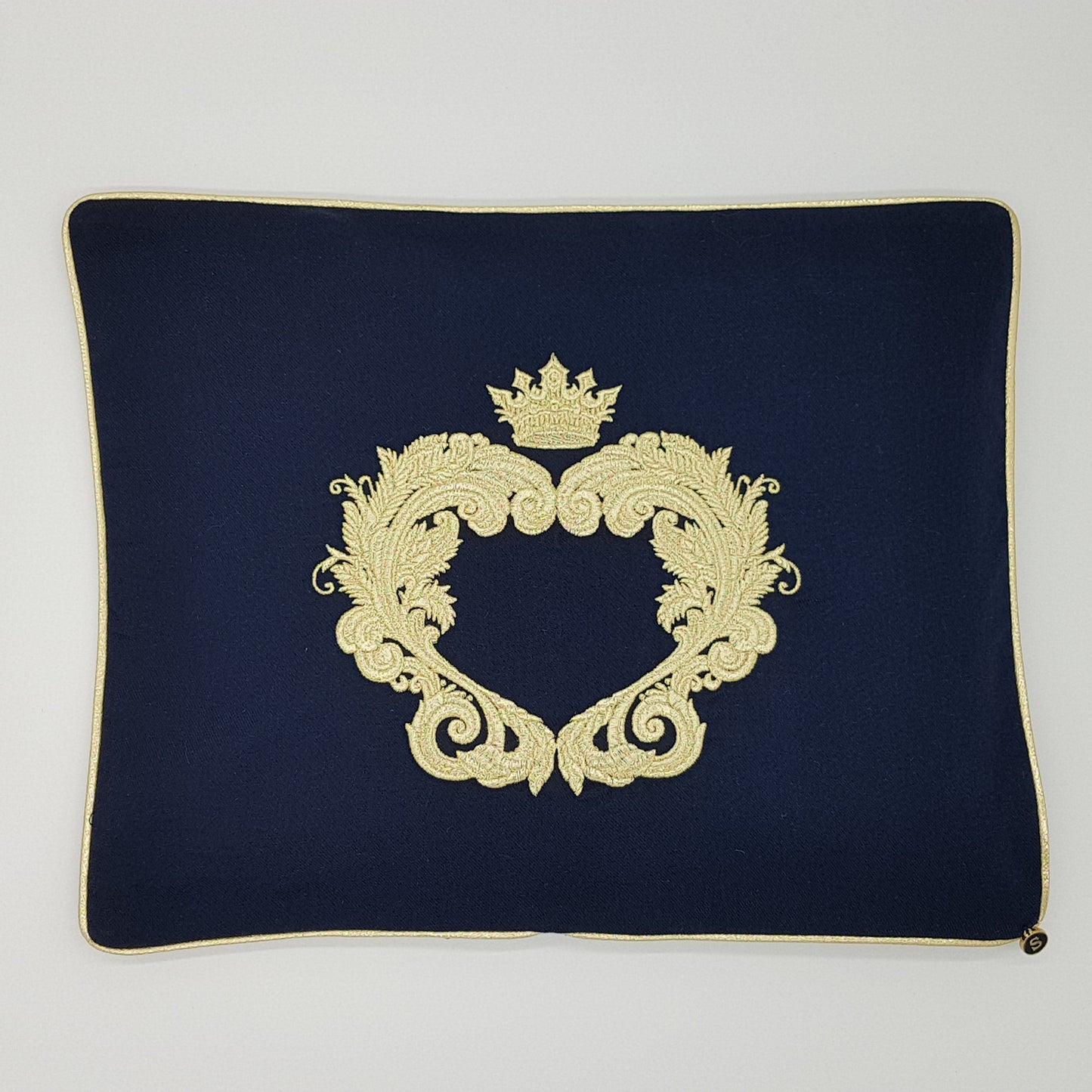 Limited Edition Baby Wrap & Pillowcase Set, Gold on Navy Cotton Blend