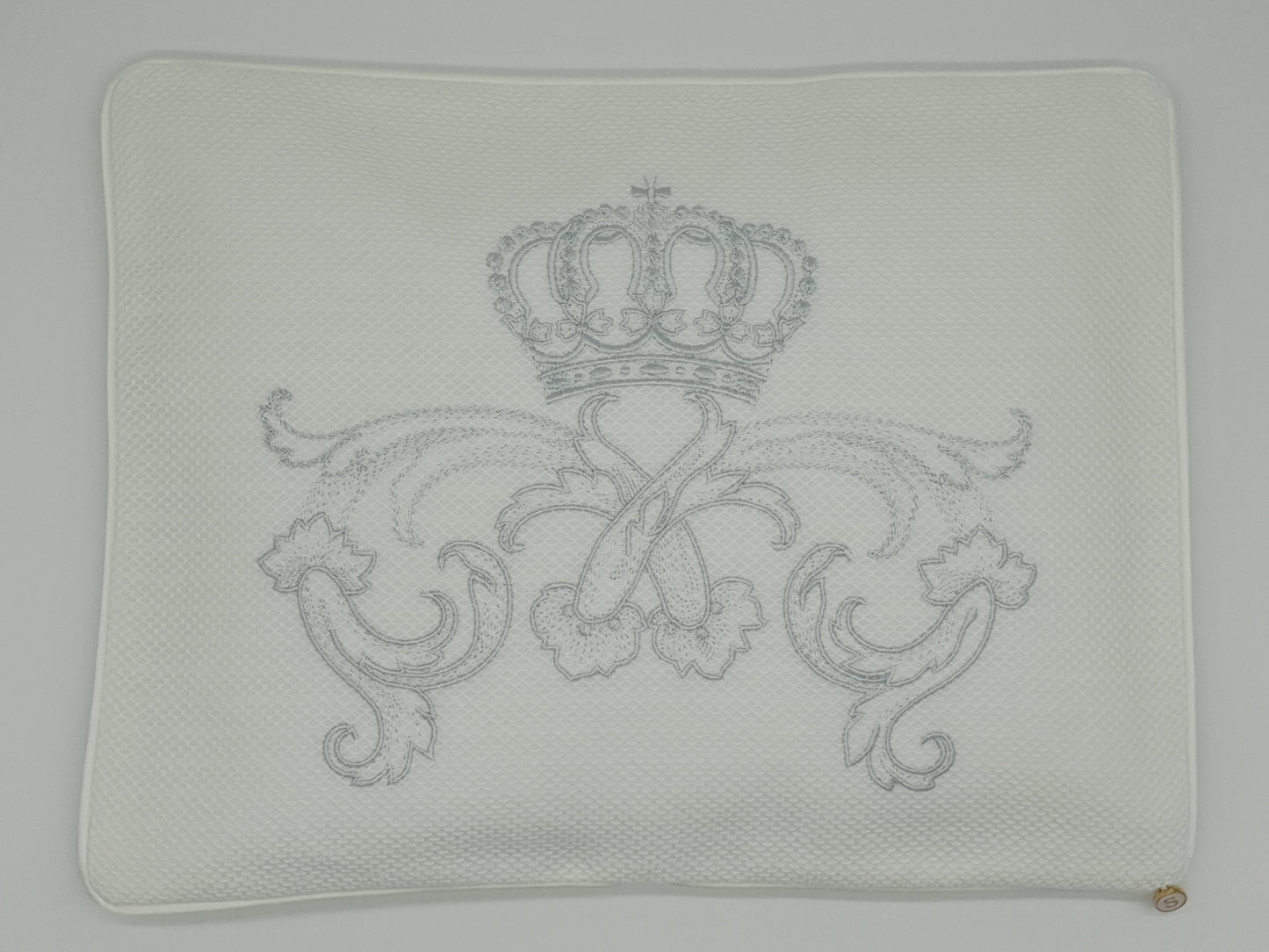 'Crown Royale' Embroidered Pillowcase